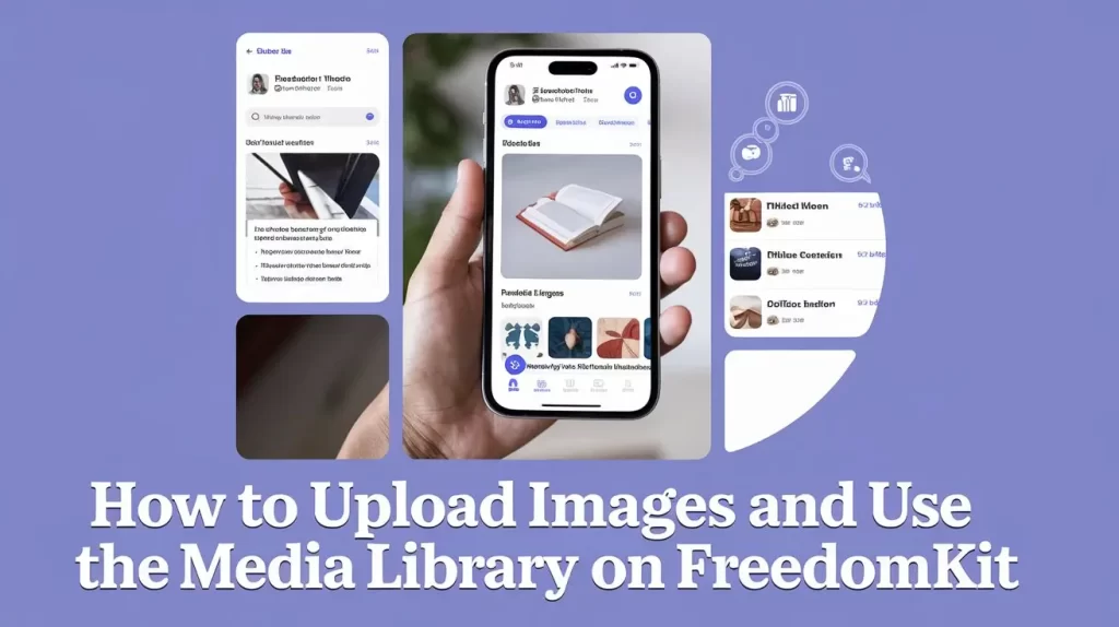 How to Upload Images and Use the Media Library on Freedomkit