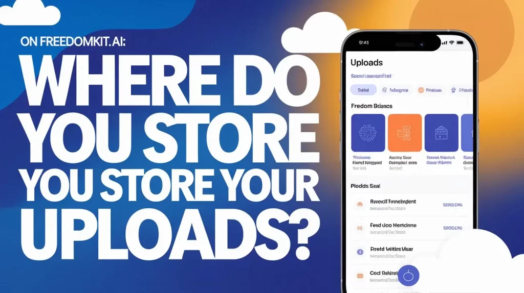 Where FreedomKit.ai Stores Your Uploads